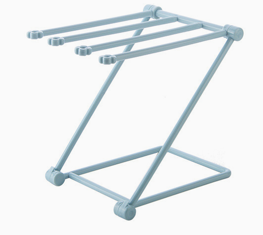 Foldable Dishcloth Shelf Kitchen Accessories Organizer
