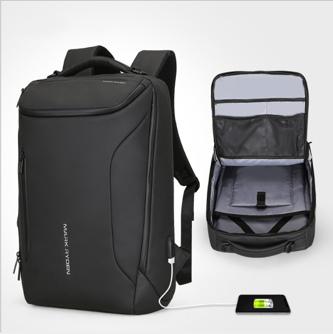 phone charging backpack anti theft waterproof backpack