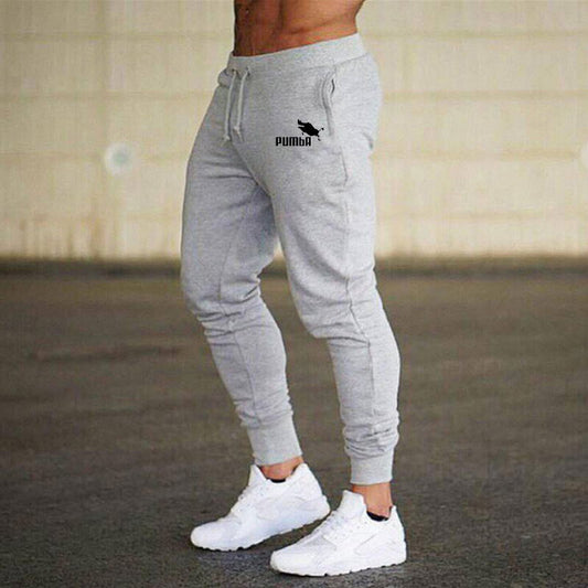 fitness printed casual trousers