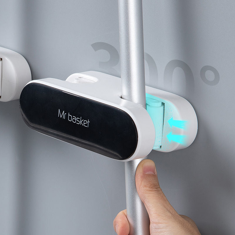 Mop Hook Free Punching Wall Hanging