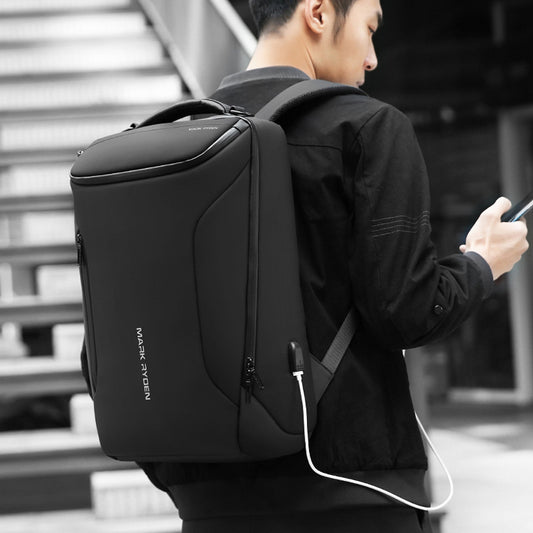 phone charging backpack anti theft waterproof backpack
