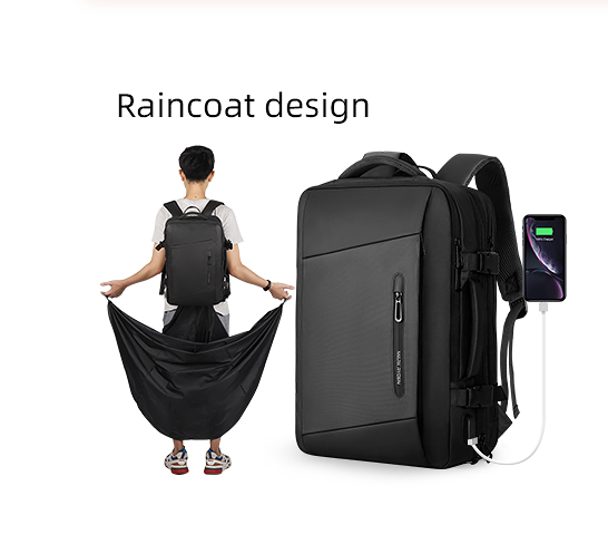 ultimate backpack charging phone backpack anti theft with water proof jacket