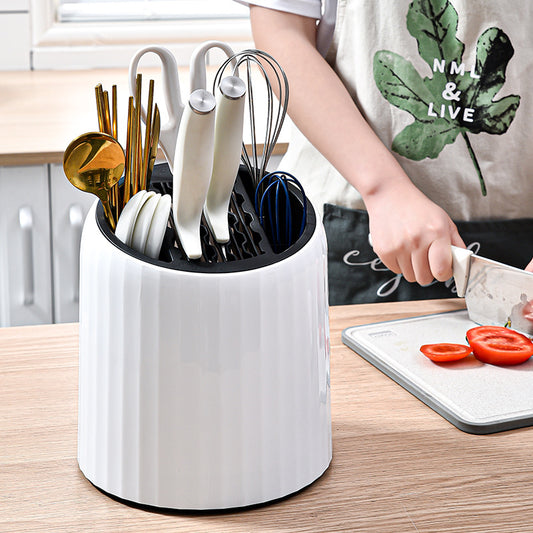Kitchen Rotating Storage Draining Rack