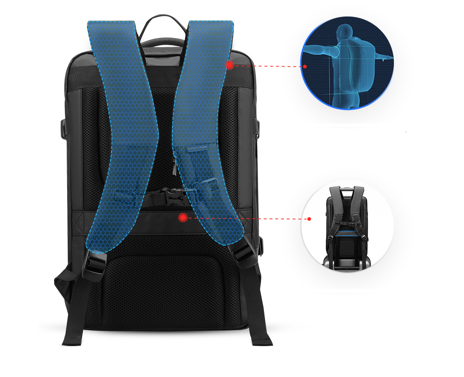 ultimate backpack charging phone backpack anti theft with water proof jacket