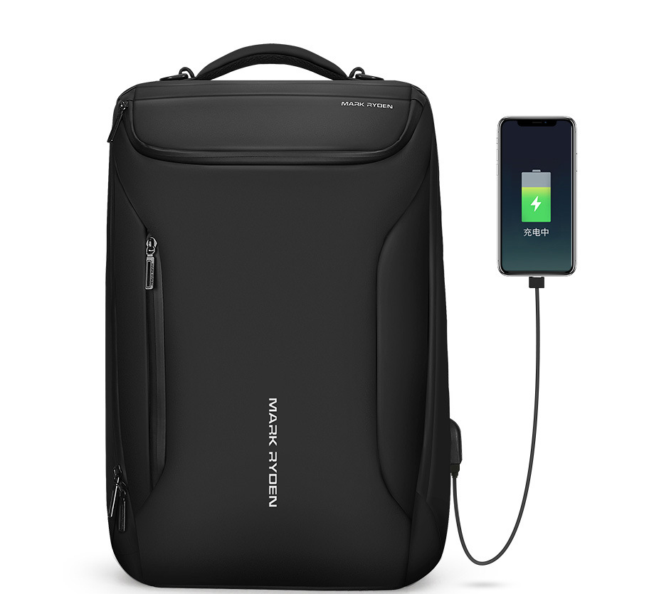 phone charging backpack anti theft waterproof backpack