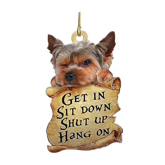 Car Dog Pendant Car Key Backpack Accessories