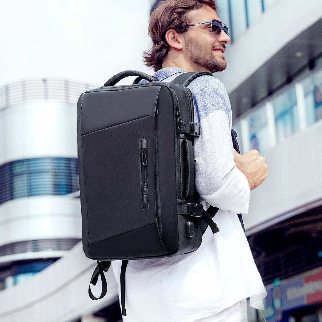 ultimate backpack charging phone backpack anti theft with water proof jacket