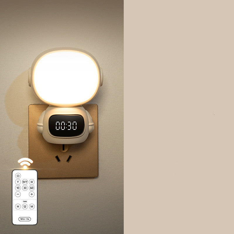Astronaut Clock Night Light At Regular Time