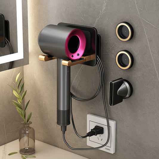Hair Dryer Rack Without Punching