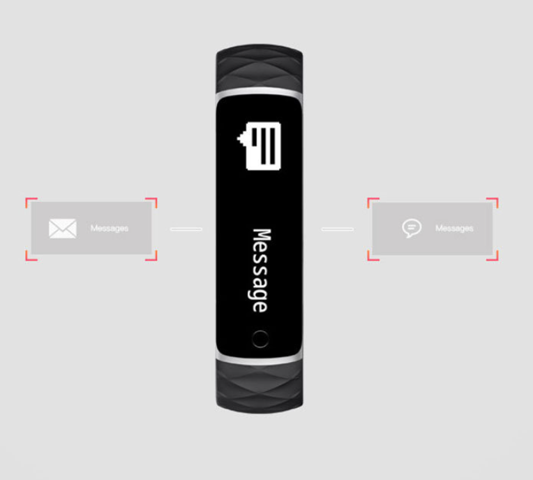 Phone Message Push Waterproof Smart Bracelet